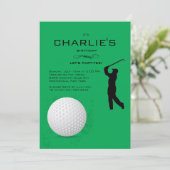 Invitation de golfeurs (Debout devant)