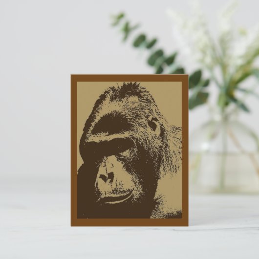 Invitation de Gorilla - Invitations d'art pop (Debout devant)