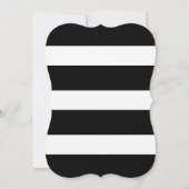 Invitation de graduation Chic Stripes (Dos)