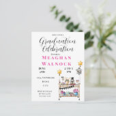 Invitation de graduation de la barre de script (Debout devant)