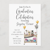 Invitation de graduation de la barre de script déc (Devant)