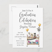 Invitation de graduation de la barre de script déc (Devant / Derrière)