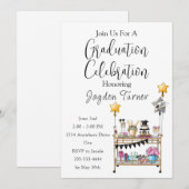 Invitation de graduation de la barre de script déc (Devant / Derrière)