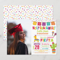 Invitation de graduation de la Sainte Guacamole Pi