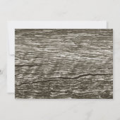 Invitation de graduation de style occidental rusti (Dos)