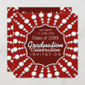 Invitation de graduation du Cercle de célébration (Devant / Derrière)