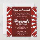 Invitation de graduation du Cercle de célébration (Dos)