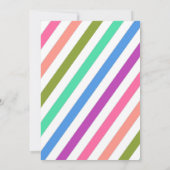 Invitation de graduation du thème Donut (Dos)