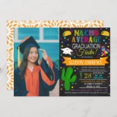 Invitation de graduation Fiesta (Devant / Derrière)