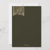 Invitation de graduation Glitzy (Dos)