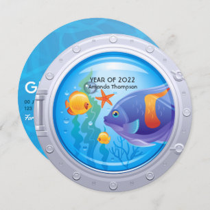 Invitation de graduation nautique