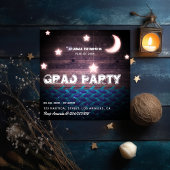 Invitation de graduation nautique rustique