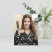 Invitation de Graduation Party de la photographie  (Debout devant)