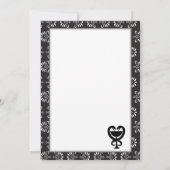 Invitation de graduation personnalisée pour pharma (Dos)