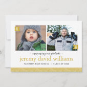 Invitation de graduation photo (Devant)