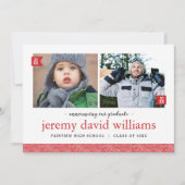 Invitation de graduation photo (Devant)