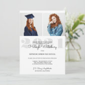 Invitation de graduation photo moderne - N'importe (Debout devant)