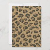 Invitation De Graduation Red Ribbon Et Leopard (Dos)