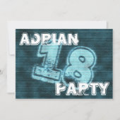 invitation de graffiti (Devant)