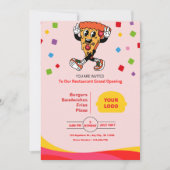 Invitation de grand ouverture de restaurant (Devant)