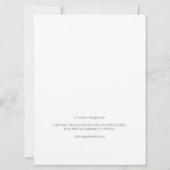 Invitation © de grandes expectatives (Dos)