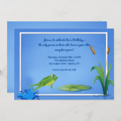 Invitation de grenouilles à sauter (Devant / Derrière)