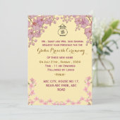 Invitation de Griha Pravesh (Debout devant)