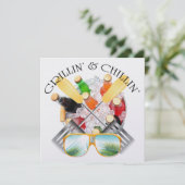 Invitation de Grillin et Chillin (Debout devant)