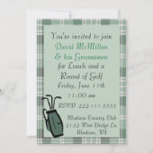 Invitation de Groom's Golf Party (Devant)