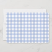 Invitation de guingan de cowboy (Dos)