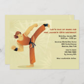 Invitation de Guy Arts Martiaux (Devant / Derrière)