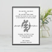 Invitation de Gye Nyame en noir (Debout devant)