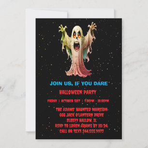 Invitation de Halloween Ghost