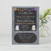 Invitation de Halloween Ghoul ou bébé Boo-y (Debout devant)