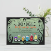 Invitation de Halloween HUE et de BOISSON (Debout devant)