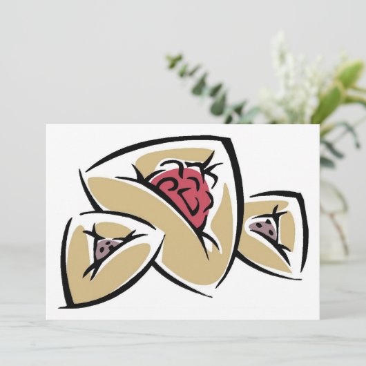 Invitation de Hamantashen (Debout devant)