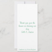 Invitation de Handfasting (Dos)