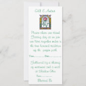 Invitation de Handfasting (Devant)