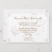 Invitation de Handfasting (Dos)