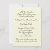 Invitation de Harry Meghan Royal Mariage Posh (ble (Dos)