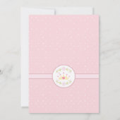 Invitation de Heart Princess (Dos)