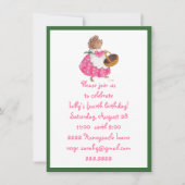 Invitation de Heddy Hedgehog (Devant)