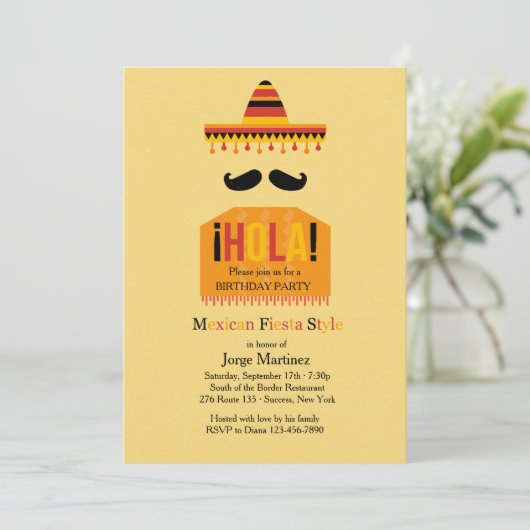 Invitation de Hola (Debout devant)