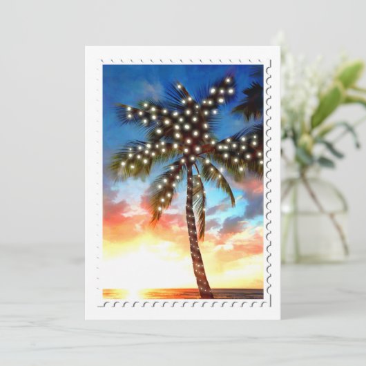 Invitation de Holiday Palm Tree Lights (Debout devant)