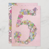 Invitation de Invitations sur mesure pour les fill (Devant / Derrière)