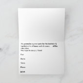 Invitation de Jack et Jill Party (Intérieur)