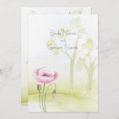 Invitation de jardin (Devant / Derrière)