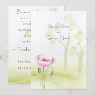 Invitation de jardin