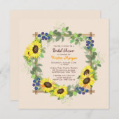 Invitation de jardin d'été (Devant / Derrière)