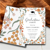 Invitation de jardin Fleur sauvage de printemps él